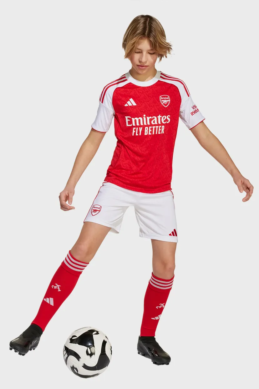 Дитяча червона футболка Arsenal 25/26 Home Kids 5