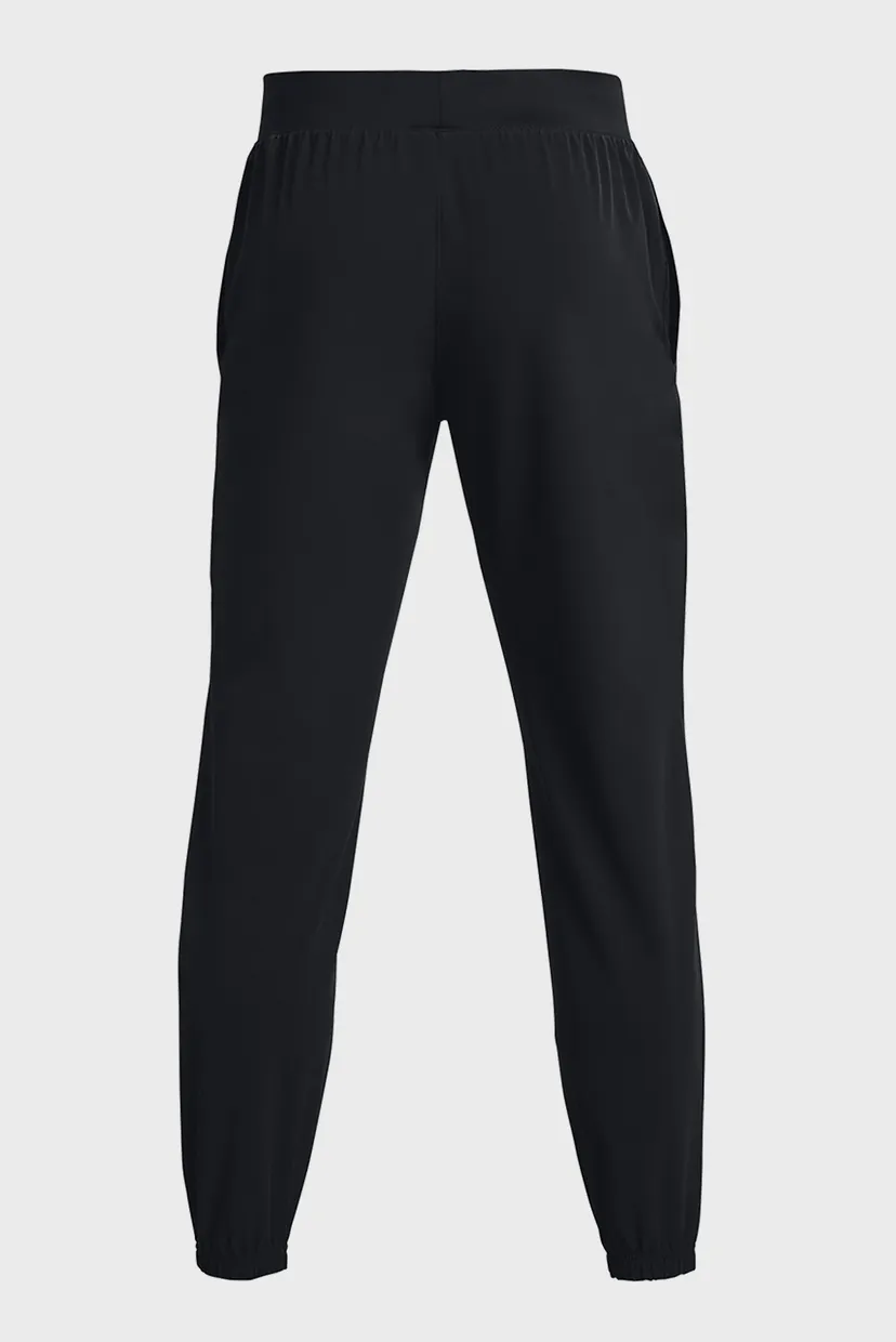 Мужские черные спортивные брюки UA Stretch Woven Joggers 6