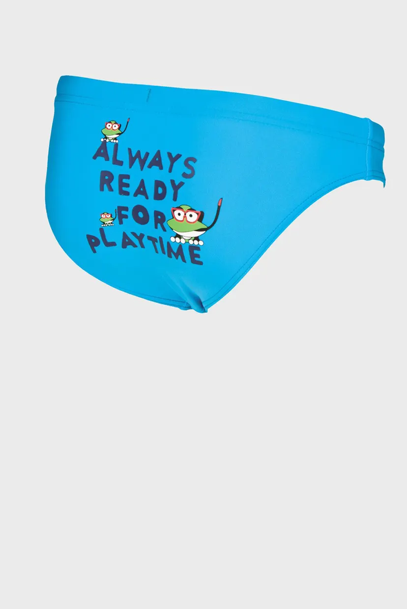 Детские голубые плавки ARENA WATER TRIBE KIDS BOY 4