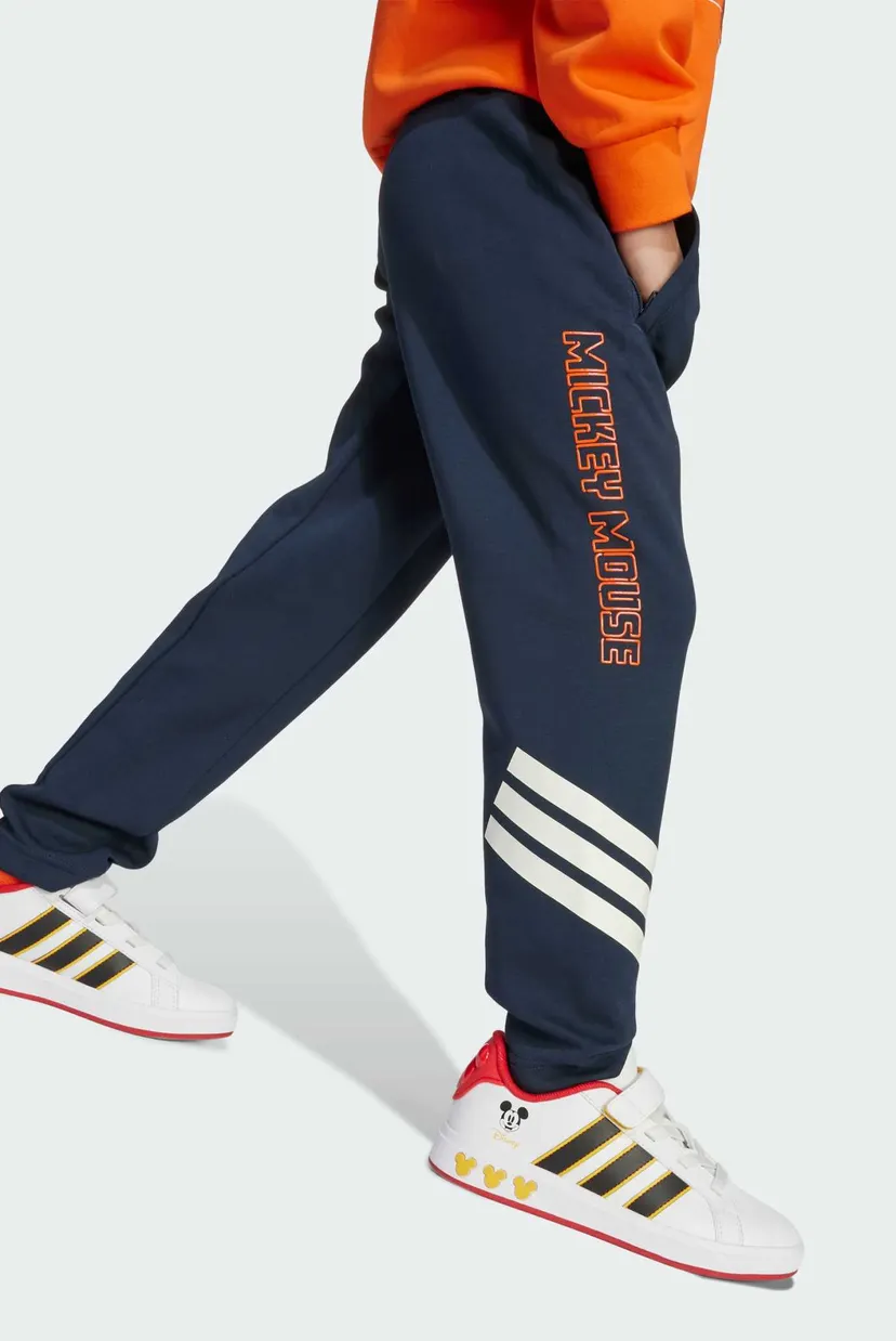Детские темно-синие спортивные брюки adidas Disney Mickey Mouse Kids 5