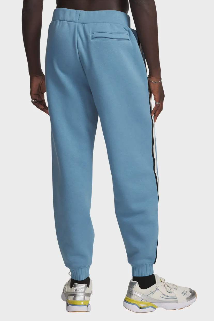 Мужские голубые спортивные брюки UA Icon Heavy Rib Jogger 3