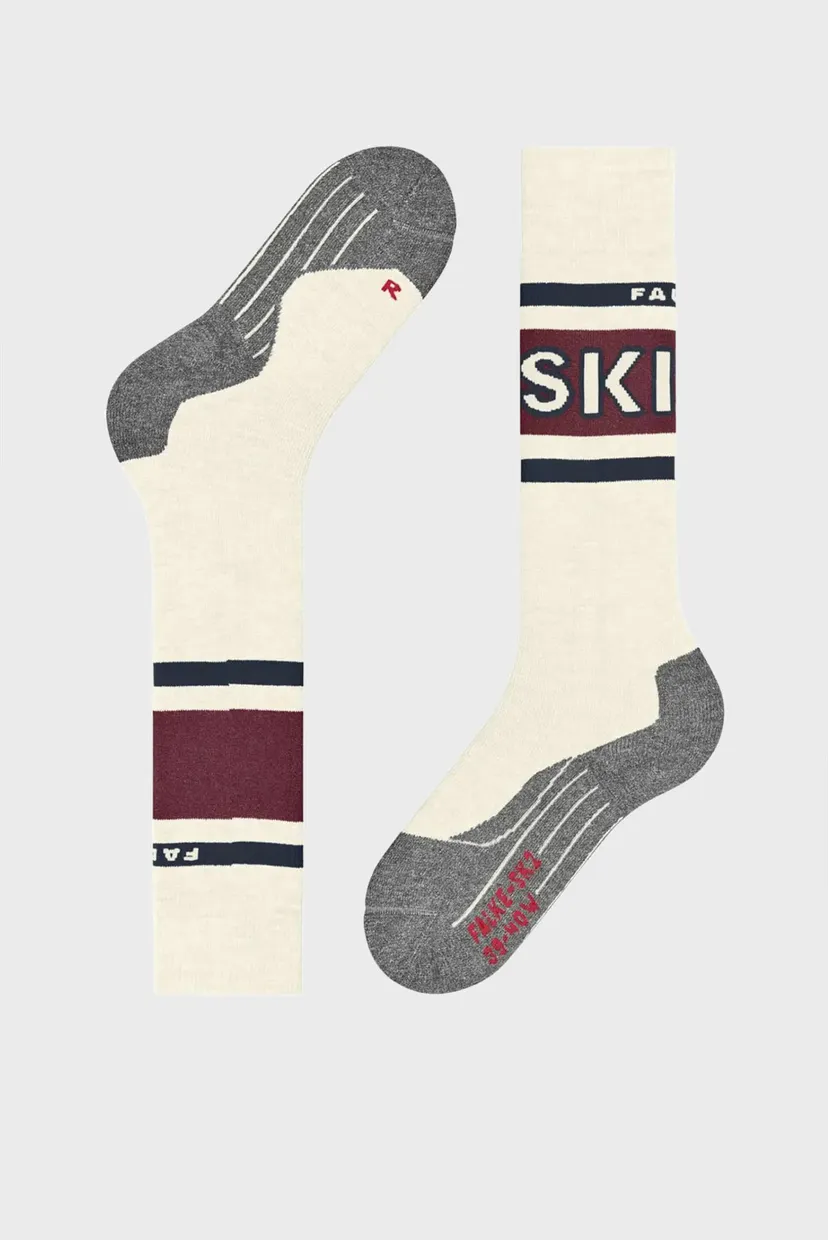 Женские белые лыжные гольфы SK2 INTERMEDIATE 6