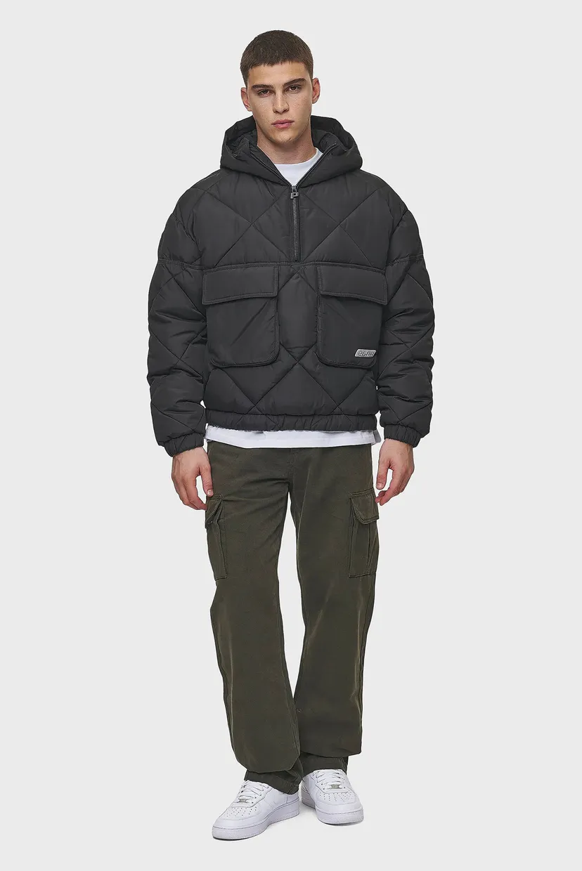 Мужской черный анорак ELDRED JUMP-IN PUFFER JACKET 4