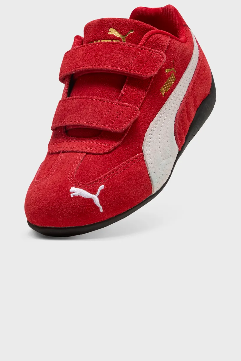 Дитячі червоні замшеві кросівки Speedcat OG Hook-And-Loop Sneakers Kids 5