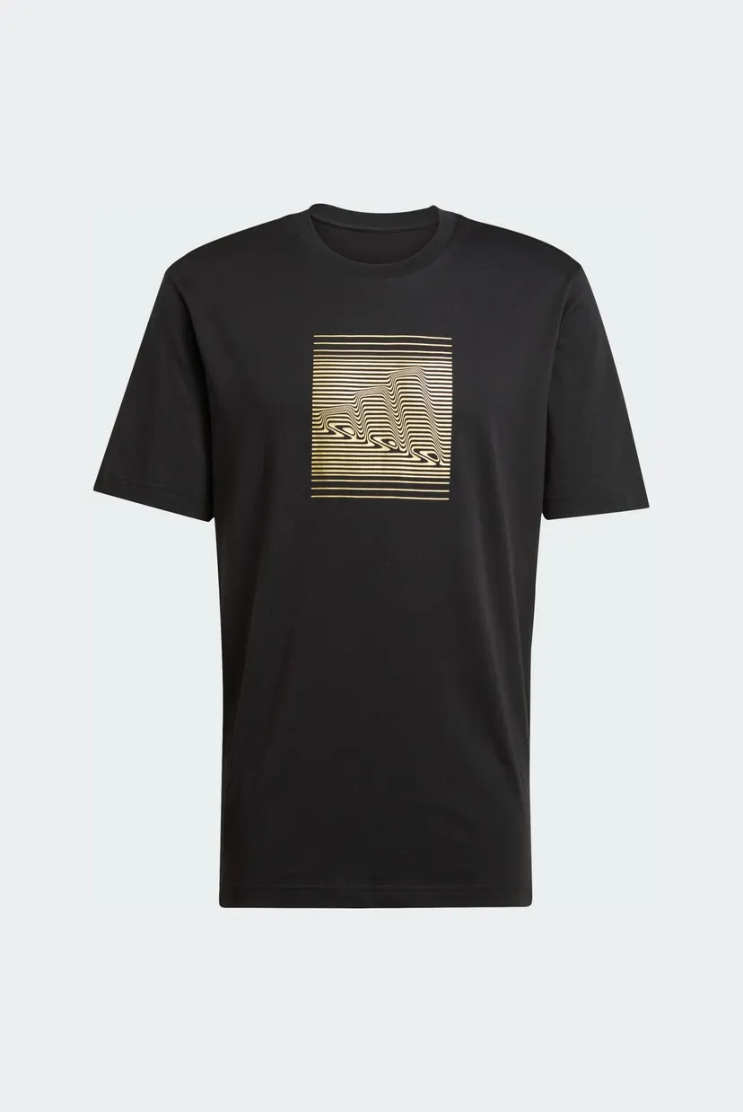 Чоловіча чорна футболка Tech Metallic Graphic 6
