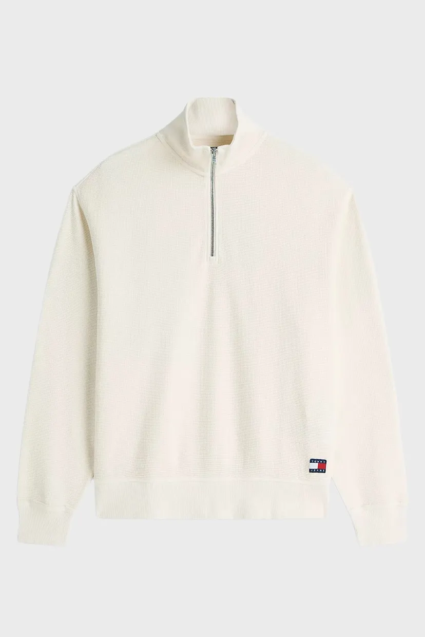 Мужская белая кофта RLX WASHED WAFFLE QZ 5