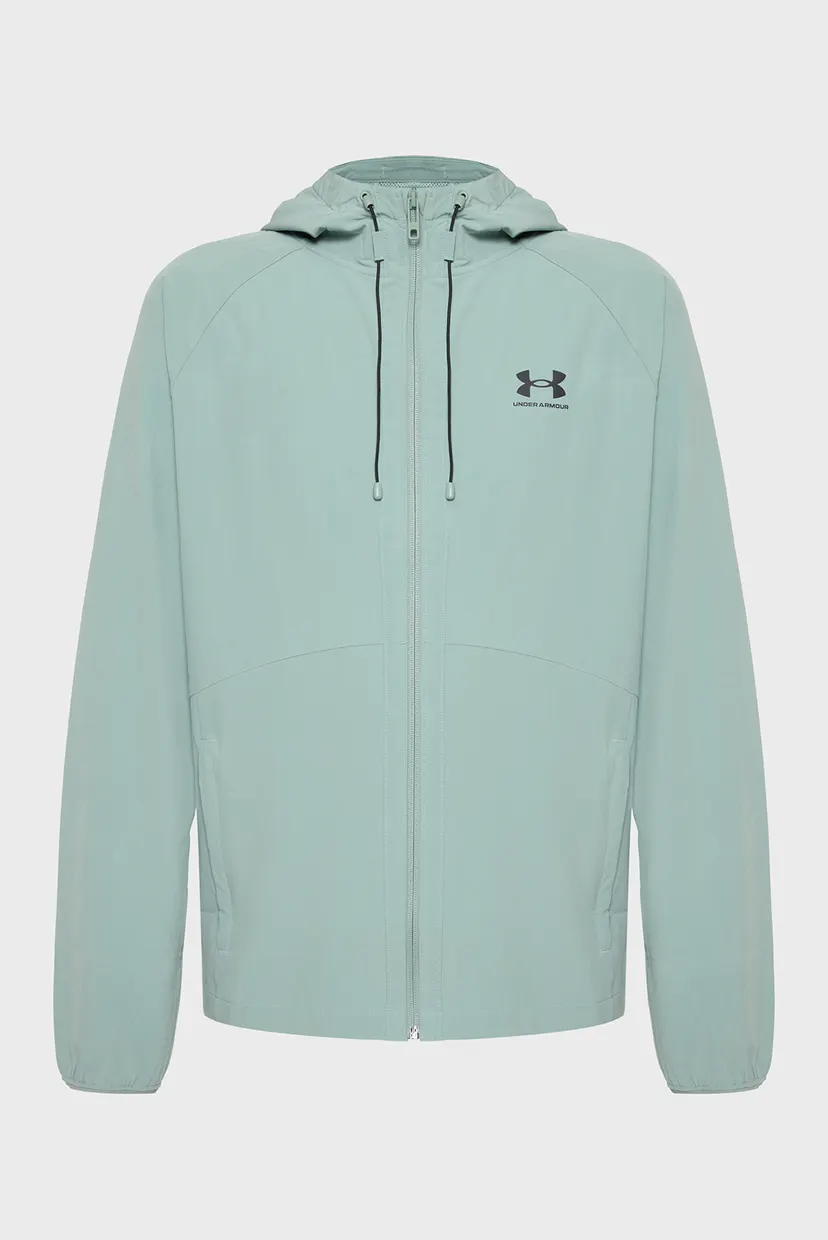 Чоловіча м'ятна вітровка UA Vibe Woven Jacket 4