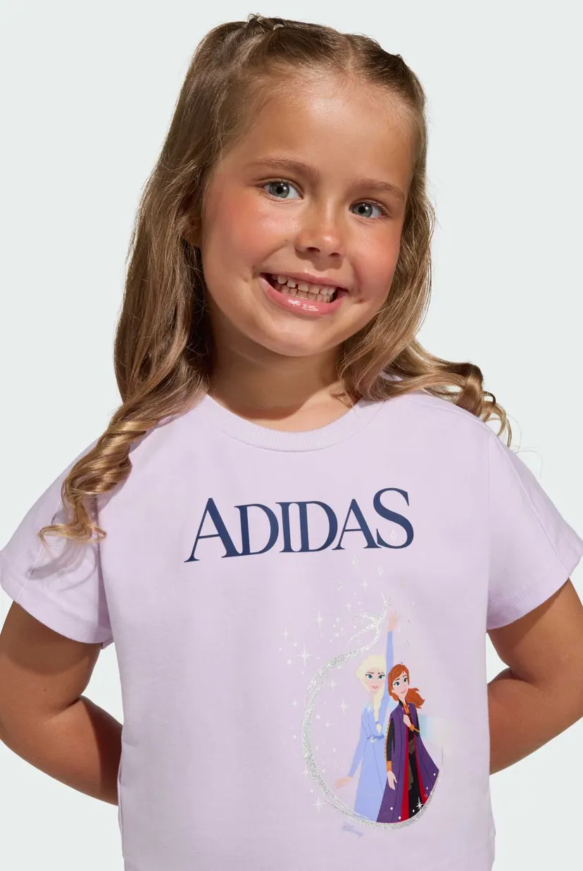 Дитячий комплект одягу (футболка, шорти) ADIDAS DISNEY FROZEN 5
