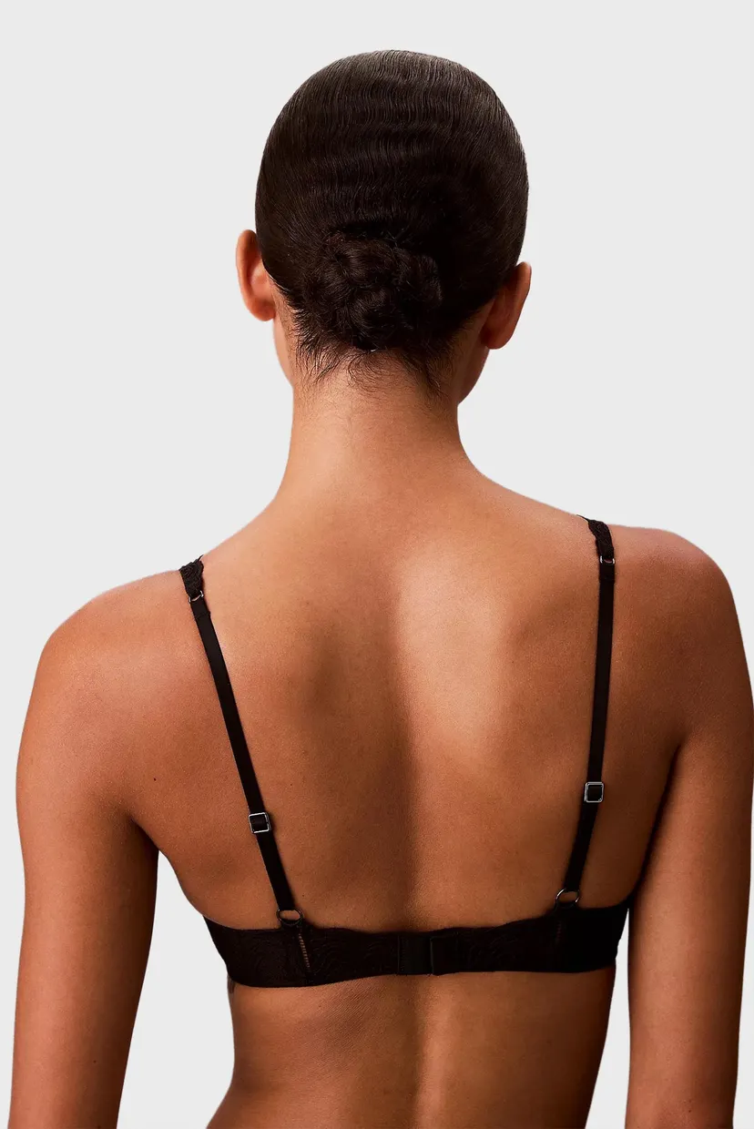 Женский черный бюстгальтер LIGHTLY LINED PLUNGE 5