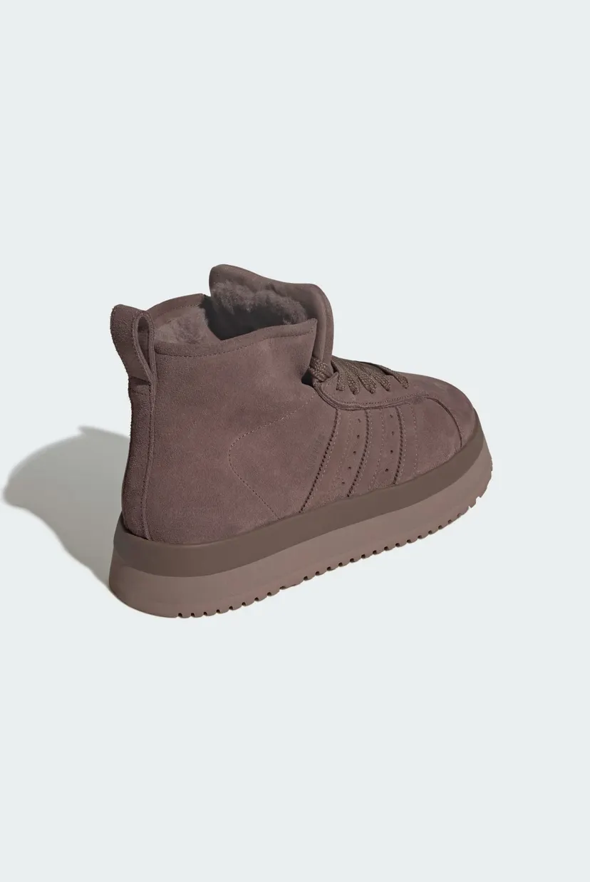 Жіночі коричневі замшеві хайтопи Campus 00s Winter Mid 5