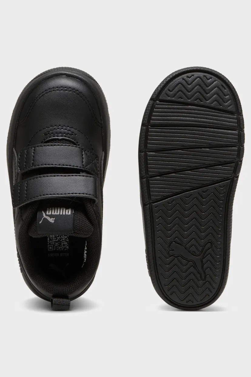Детские черные сникерсы Courtflex V3 Sneakers Toddlers 4
