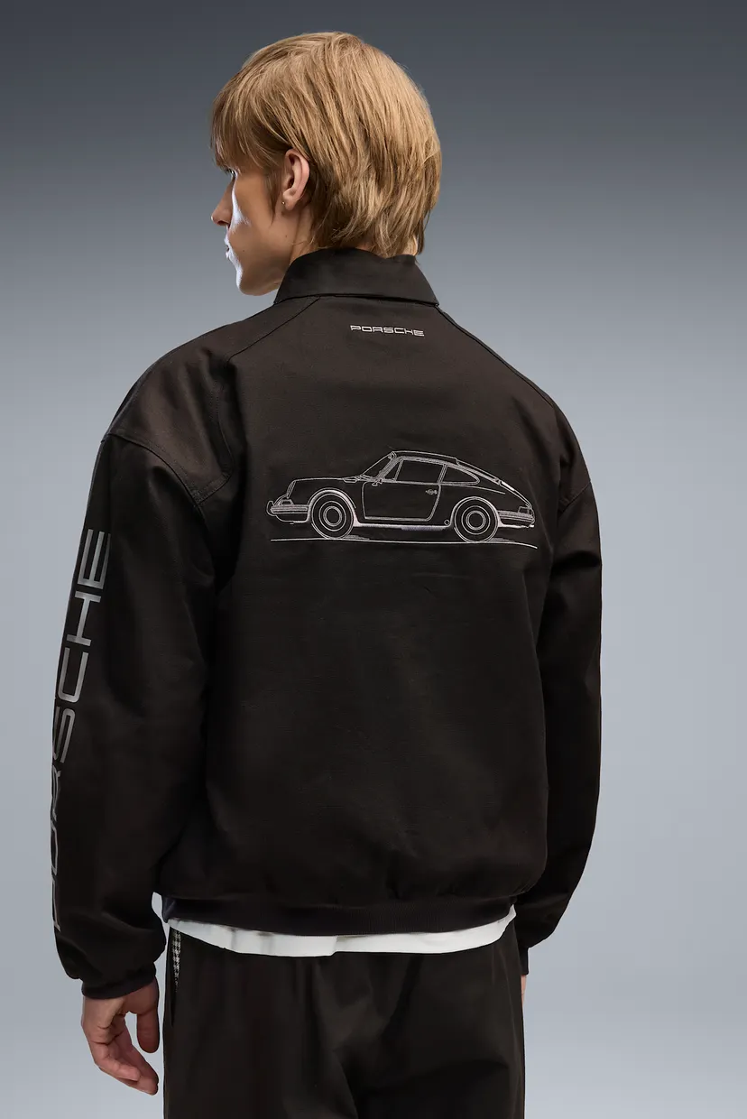 Чоловіча чорна вітровка Porsche Legacy Lifestyle Jacket Men 3