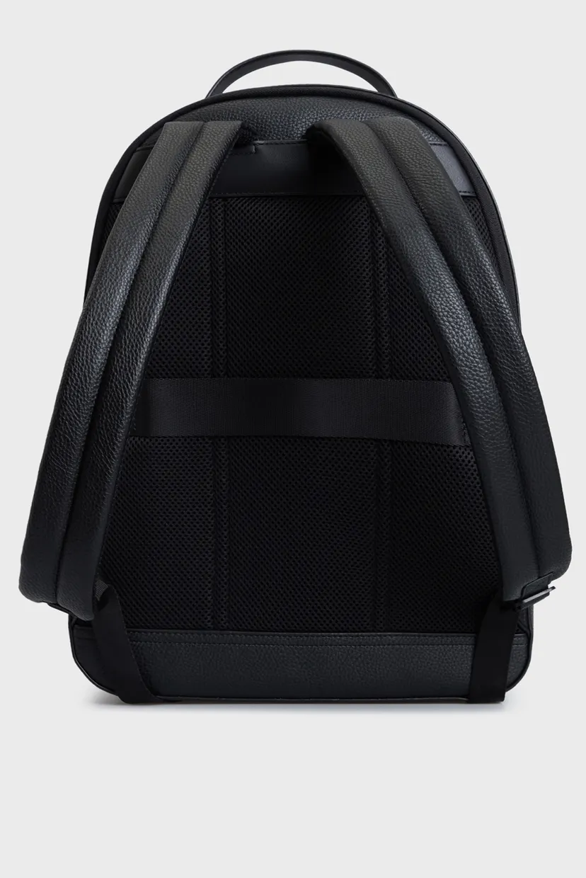 Мужской черный рюкзак TH CENTRAL MONOGRAM BACKPACK 4