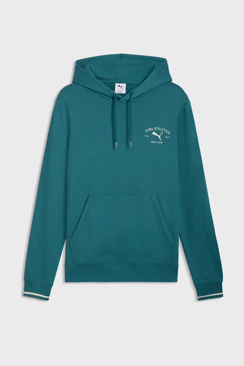 Чоловіче бірюзове худі PUMA Class Graphic Hoodie Men 4