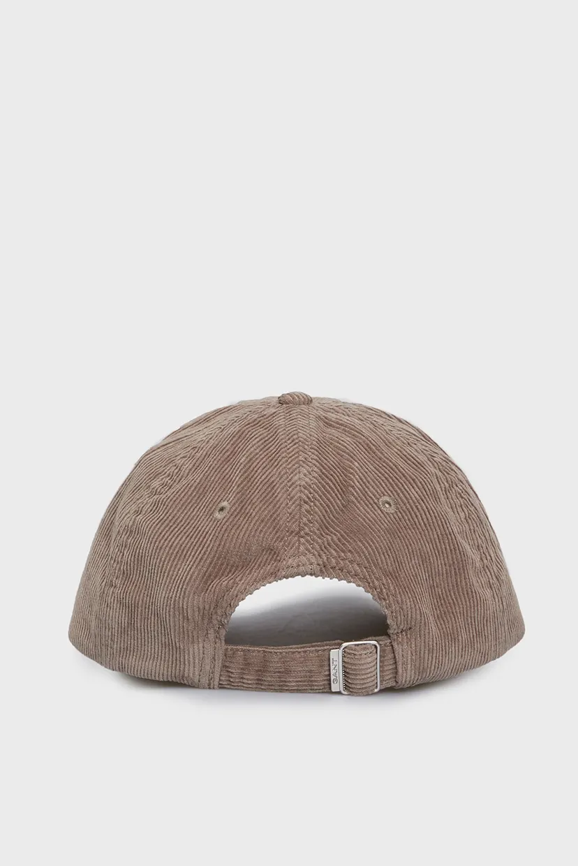 Чоловіча коричнева вельветова кепка SHIELD CORD CAP 3