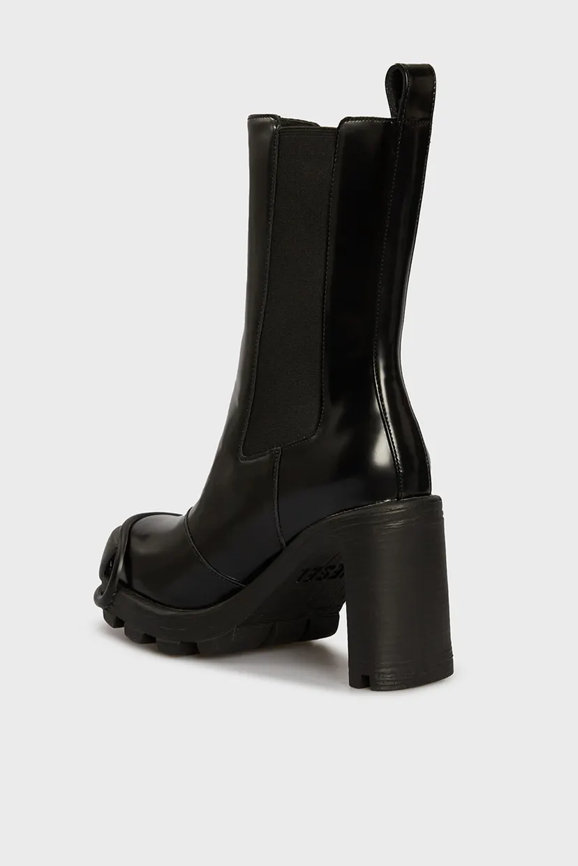Жіночі чорні ботильйони D-HAMMER CH D W BOOTS 4