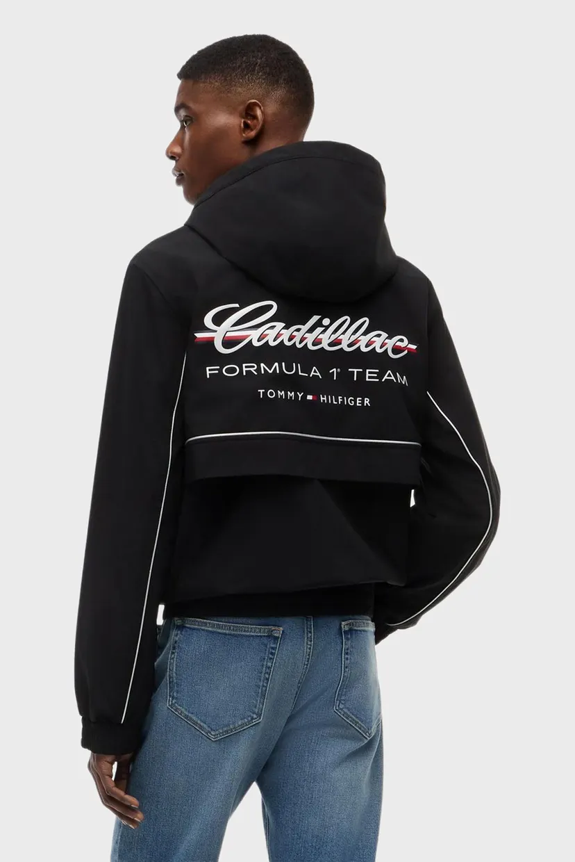 Чоловіча чорна вітровка TH x Cadillac Formula 1® Team 3
