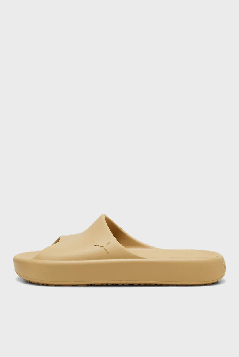 Женские бежевые слайдеры Shibui Cat Sandals PUMA 385296 — MD-Fashion