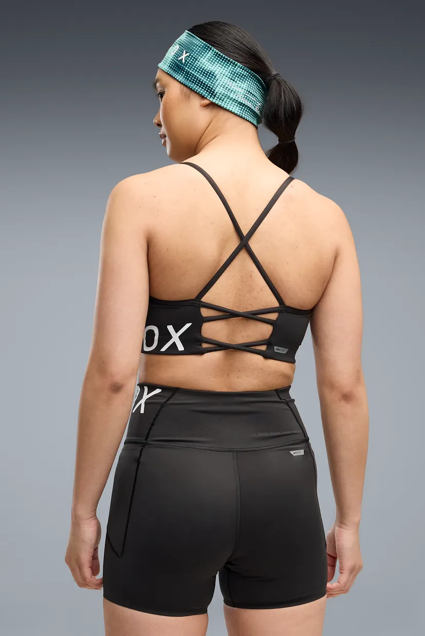 Жіночий чорний топ PUMA x HYROX Strappy PWRMODE Sports Bra Women 3