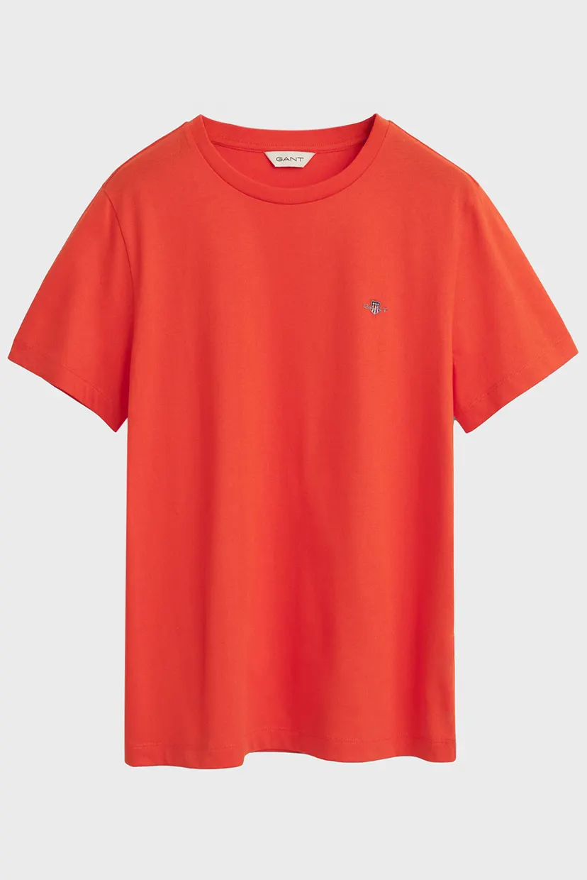 Женская красная футболка REG SHIELD SS T-SHIRT 6
