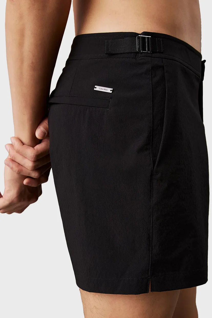 Чоловічі чорні плавальні шорти MEDIUM TAILORED 4