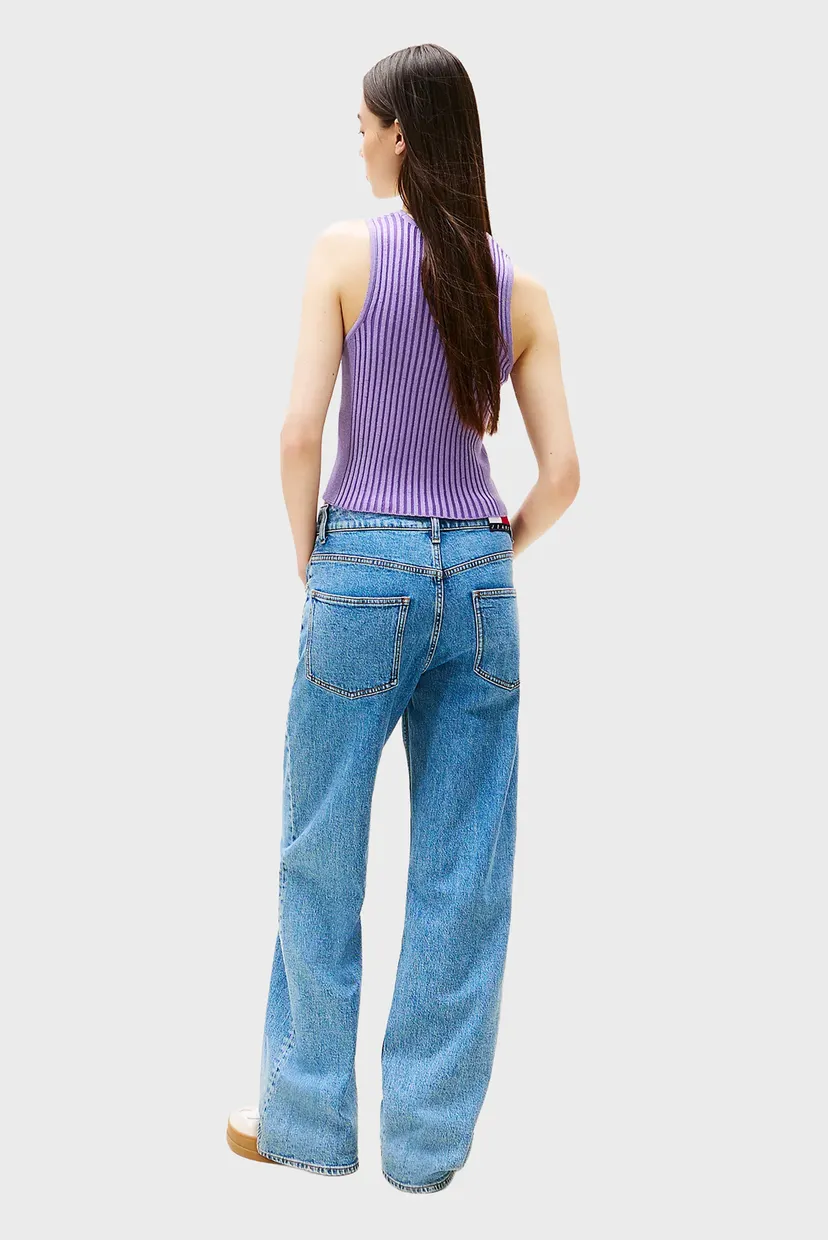 Жіночий бузковий топ TJW RIB RACER TANK 3