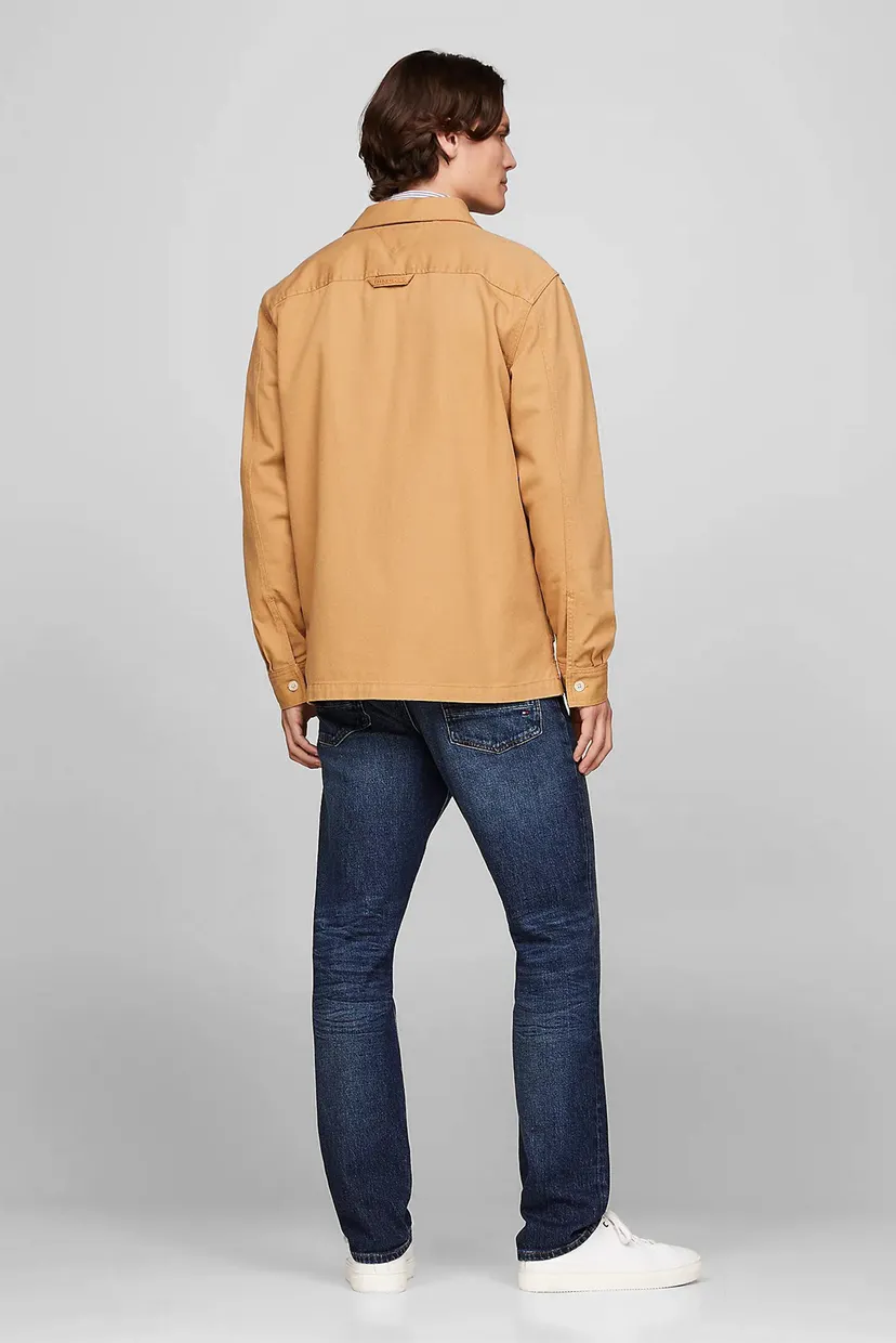 Чоловіча бежева сорочка TWILL JACKET 3