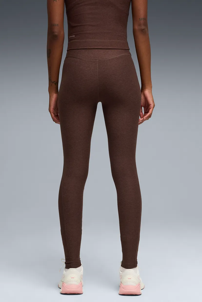 Женские коричневые тайтсы CLOUDSPUN High-Waist Tights Women 3