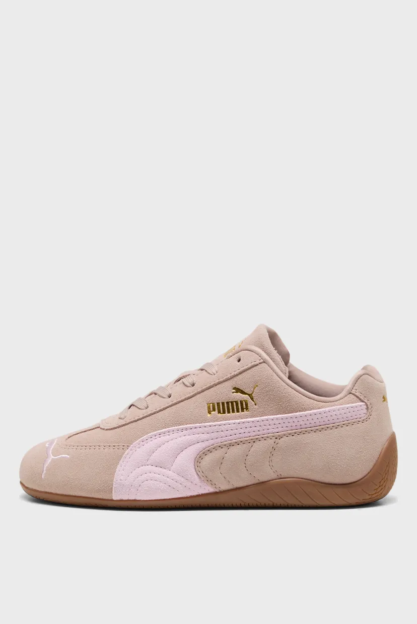Дитячі пудрові замшеві кросівки Speedcat Sneakers Youth 3