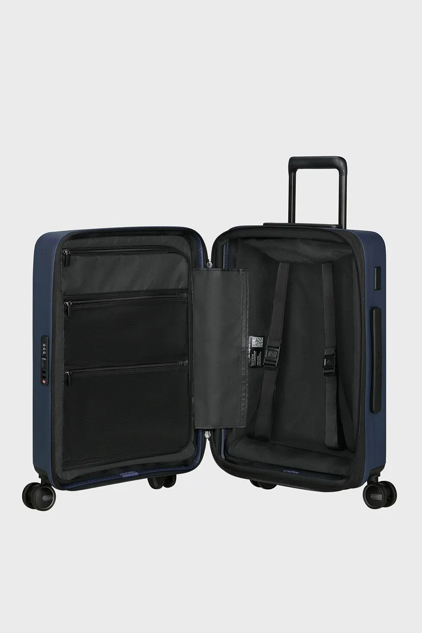 Темно-синя валіза 55 см RESTACKD MIDNIGHT BLUE 5