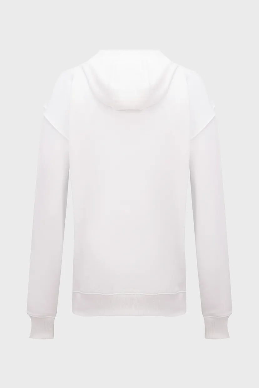 Чоловіче біле худі HILFIGER SMALL CREST 6