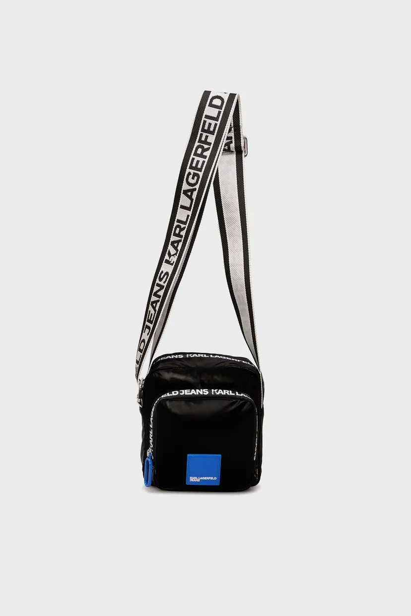 Чоловіча чорна сумка urban nylon ns crossbody hs 5