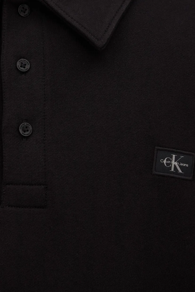 Чоловіча чорна спортивна кофта WOVEN LABEL RELAXED RUGBY 3