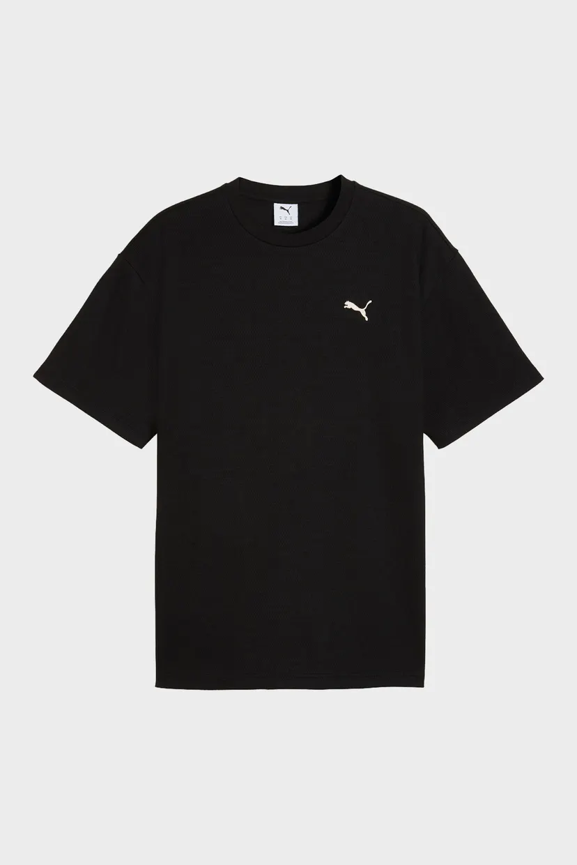 Мужская черная футболка Essentials Elevated Relaxed Tee Men 4