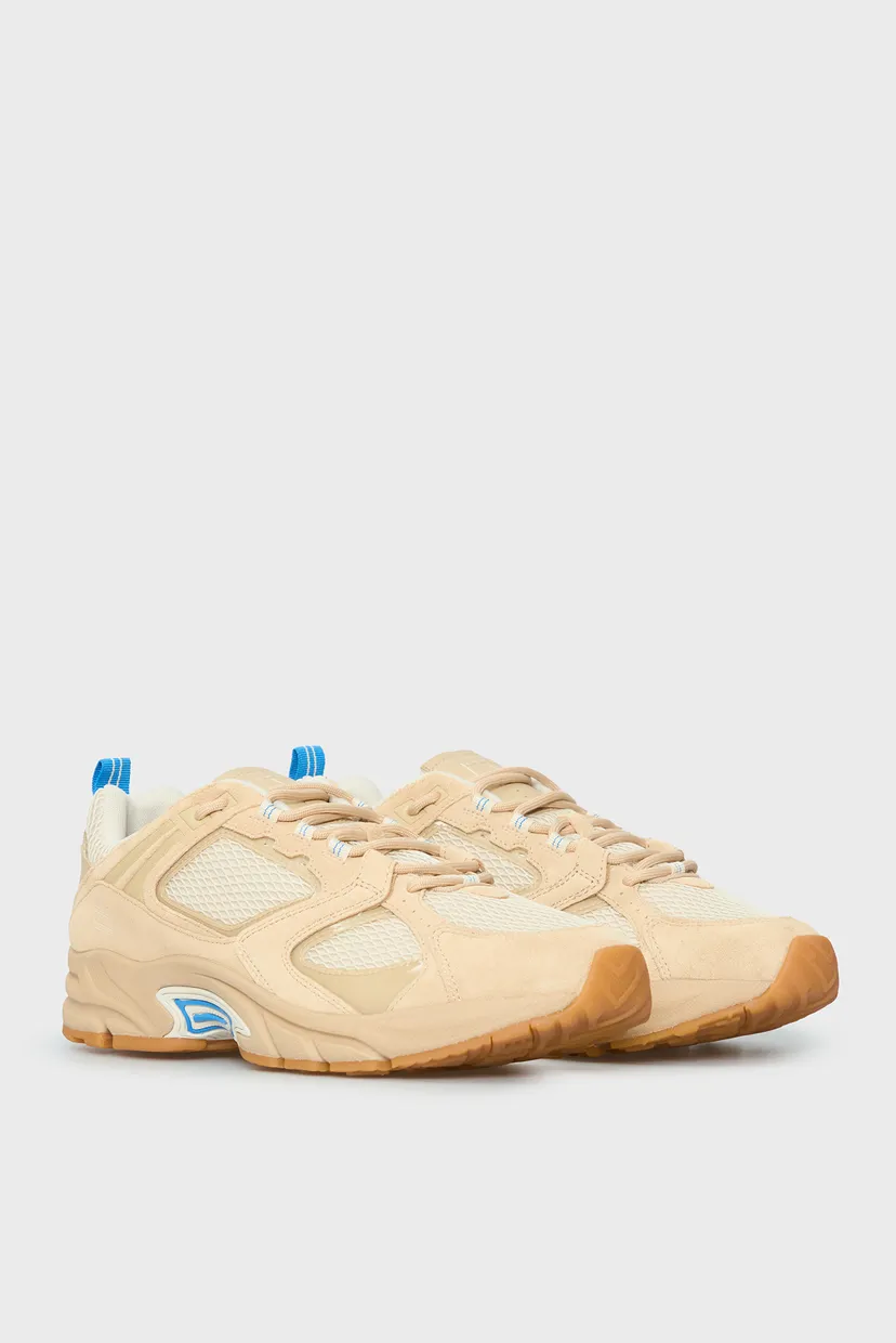 Чоловічі бежеві шкіряні кросівки CASUAL CUPSOLE 3