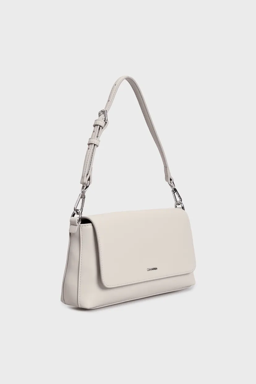 Женская белая сумка CK MUST SHOULDER BAG 4