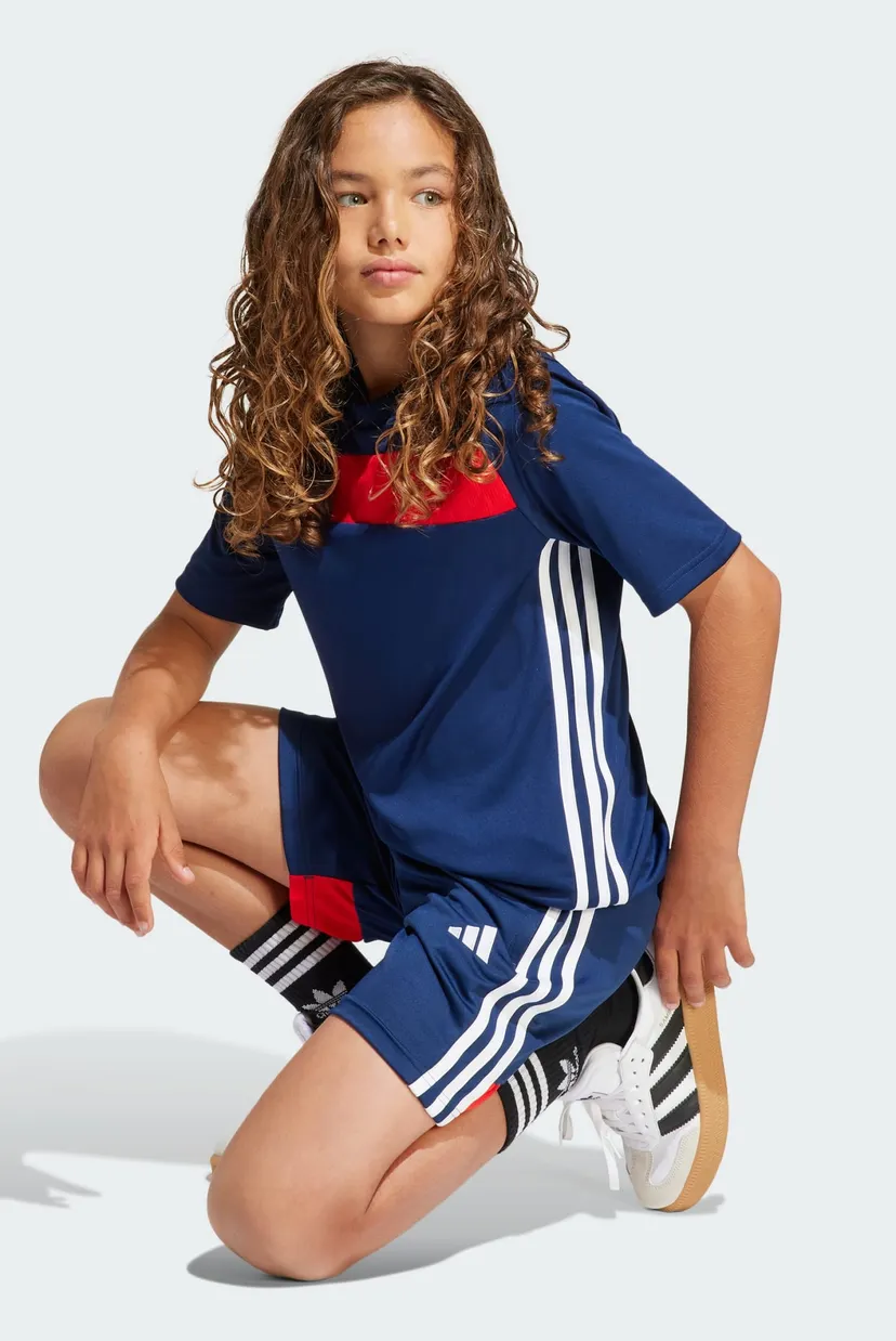 Дитяча синя футболка Tiro 25 Essentials Kids 3