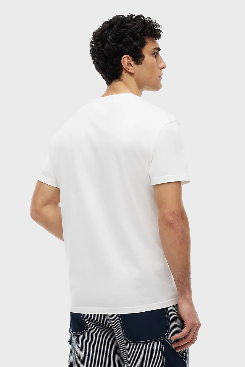 Чоловіча біла футболка REG CREST CLUB SS TEE 3