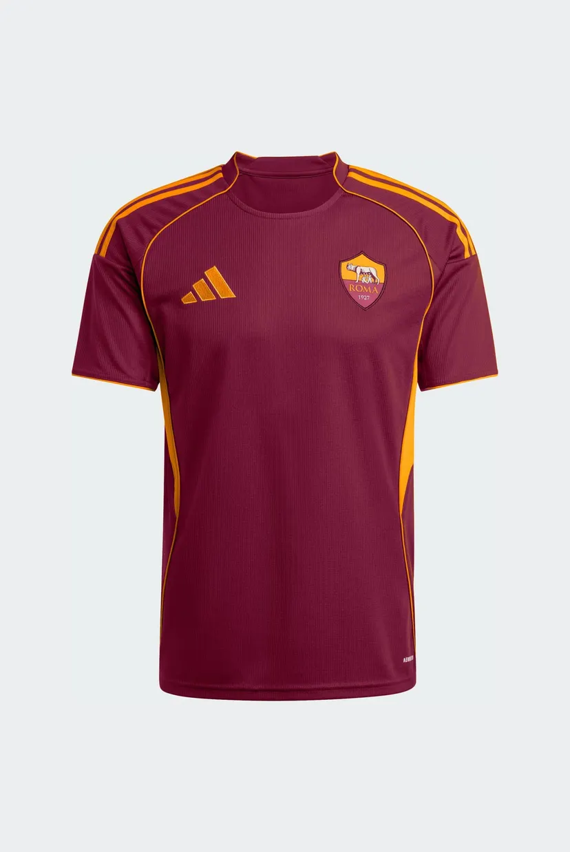 Мужская бордовая футболка AS Roma 25/26 Home 6