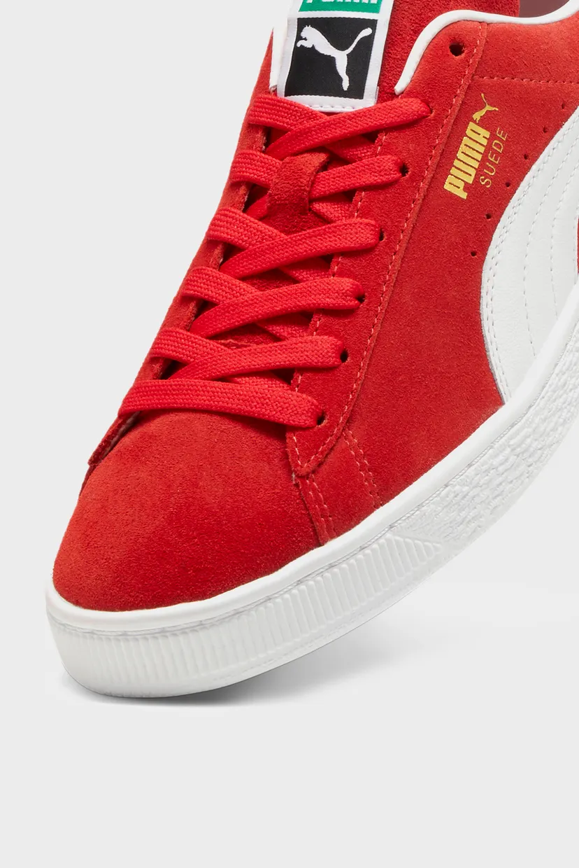 Червоні замшеві снікерси Suede Classic Sneakers Unisex 6