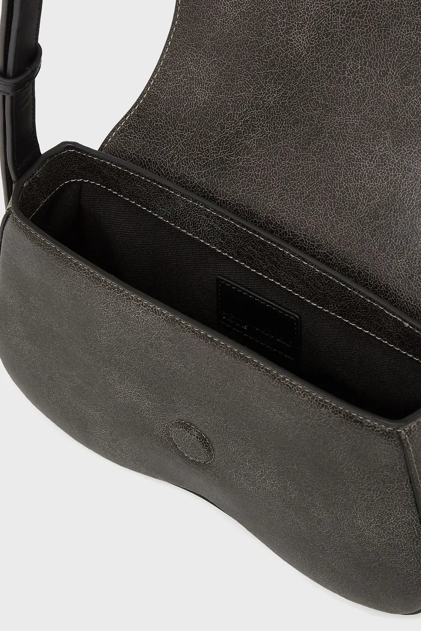 Женская черная сумка sunglass crossbody 4