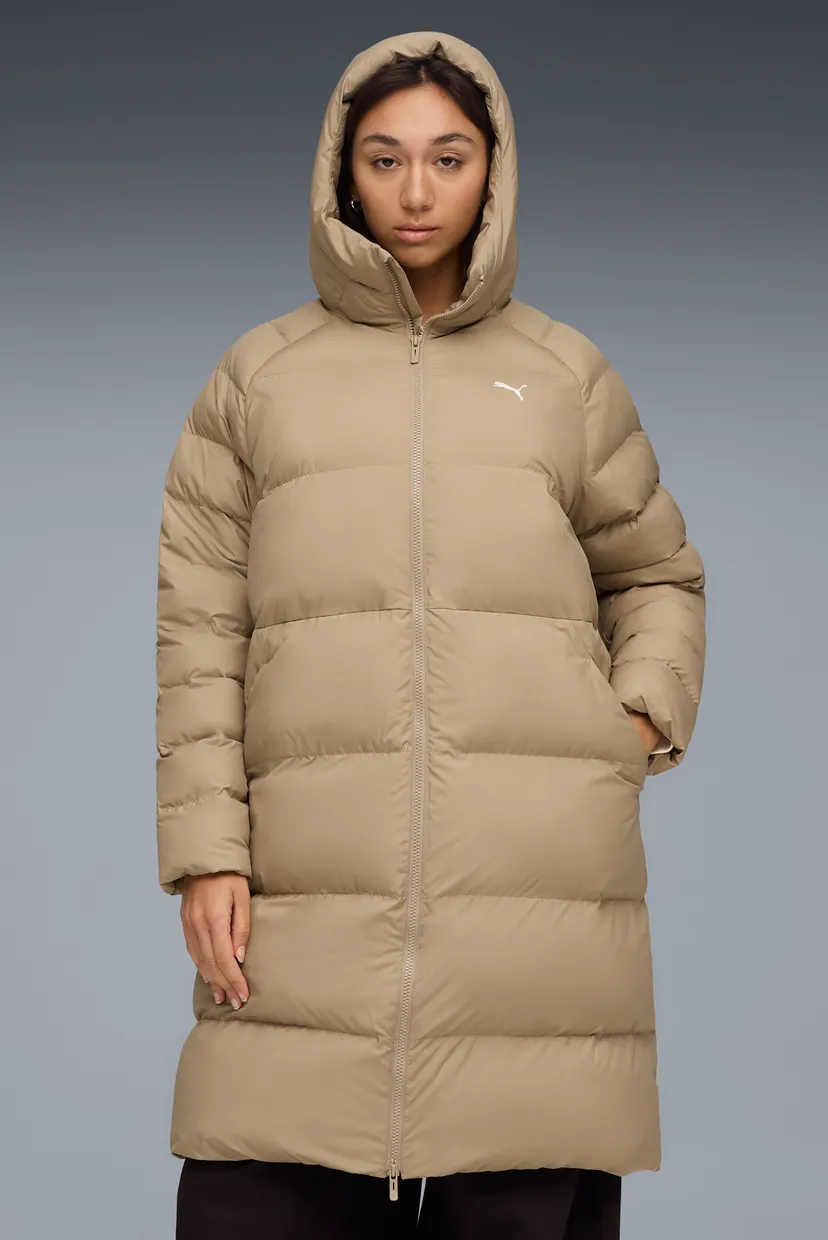 Женская бежевая куртка Mono Hooded Parka Women PUMA 688384 — MD