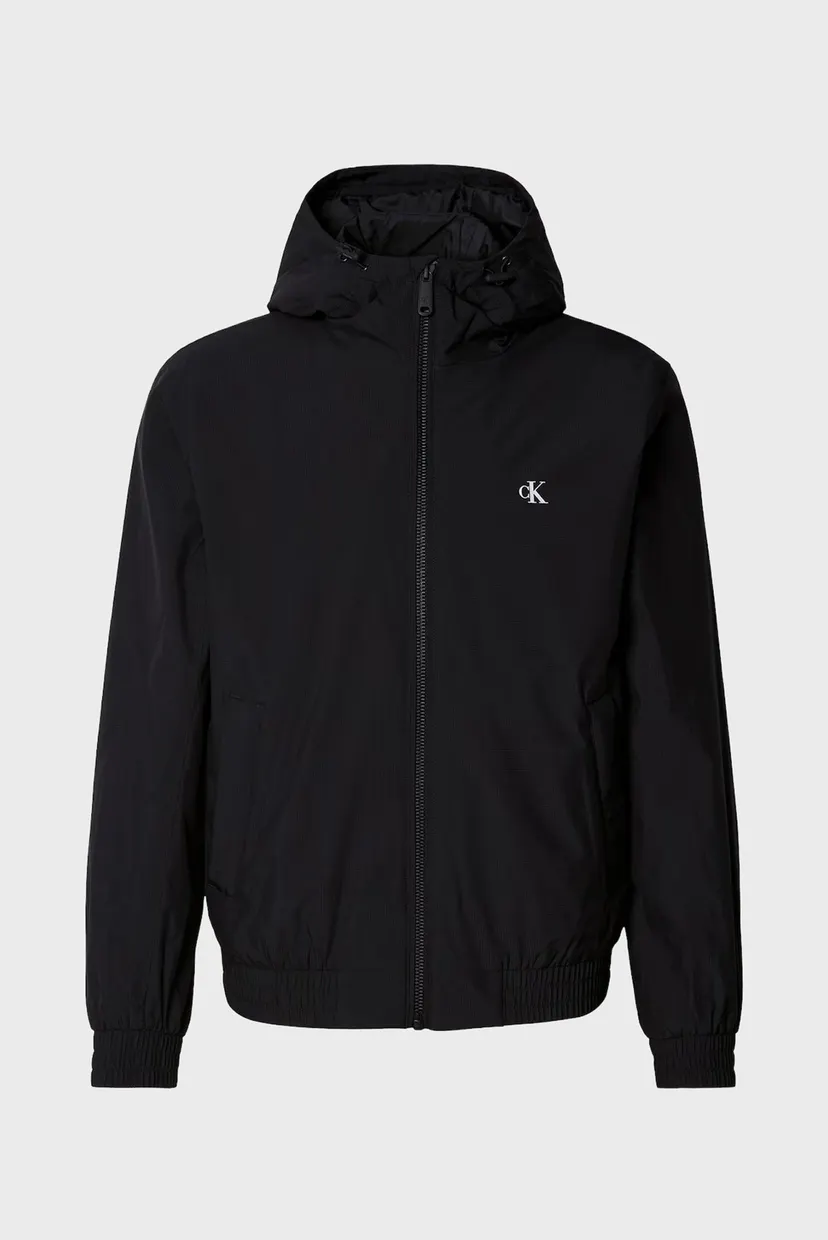 Чоловіча чорна вітровка RIPSTOP HARRINGTON 7