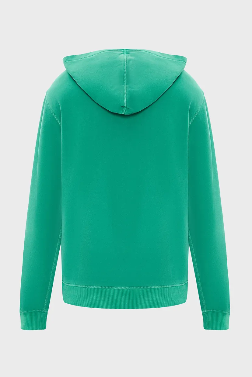 Чоловіче зелене худі TJM REG NEW CLASSIC L HOODIE EXT 8
