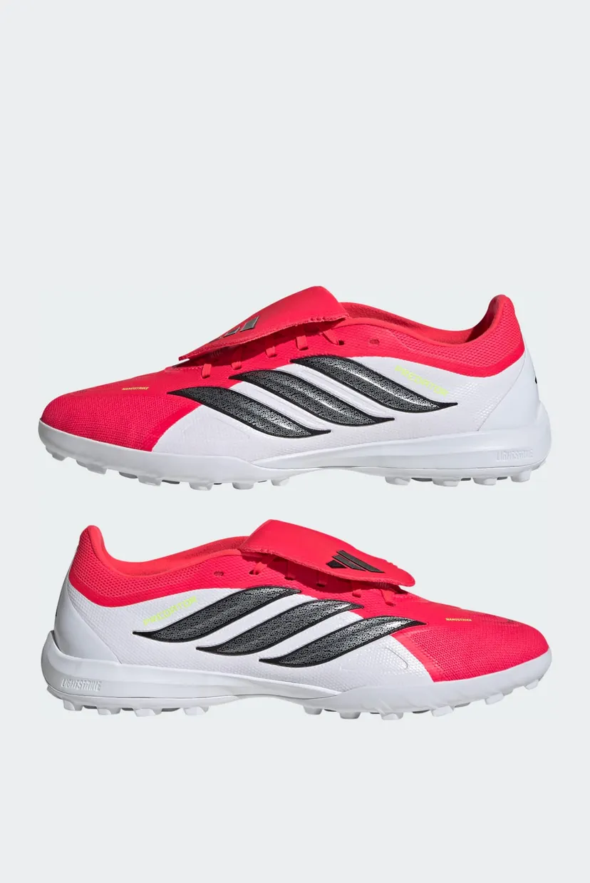 Червоні бутси PREDATOR LEAGUE Fold-Over Tongue Turf Football 7