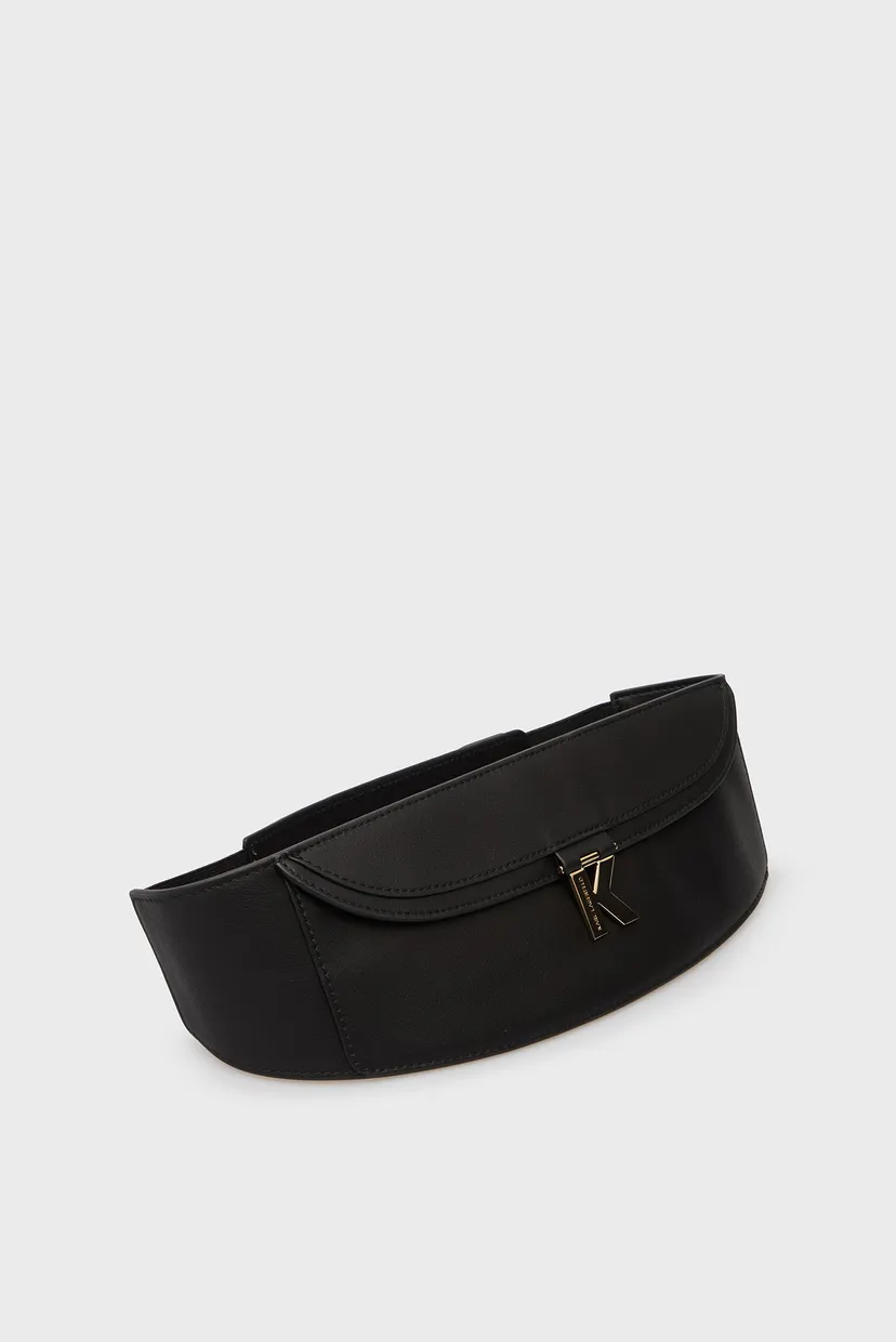 Женский черный ремень K LOCK CORSET BELT 3