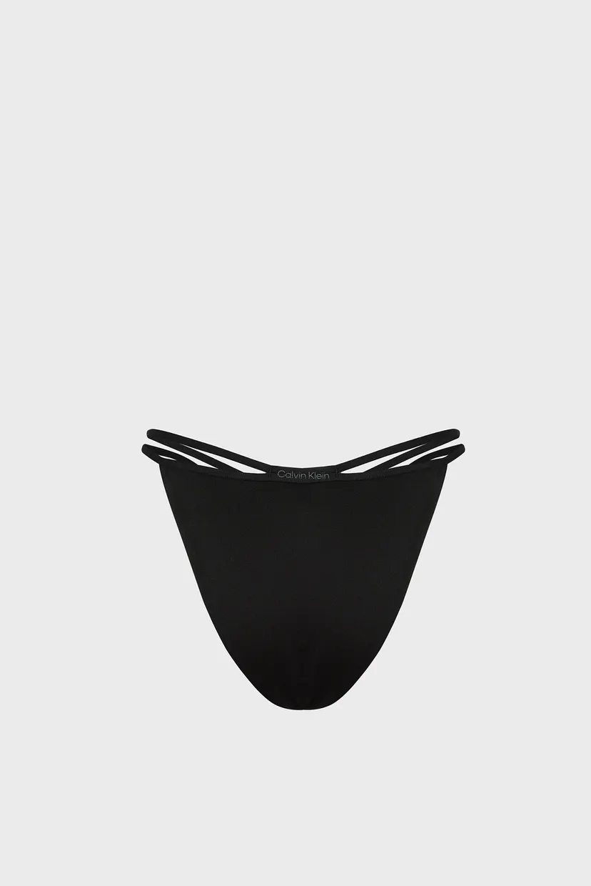 Женские черные трусики от купальника CHEEKY STRING BIKINI 7