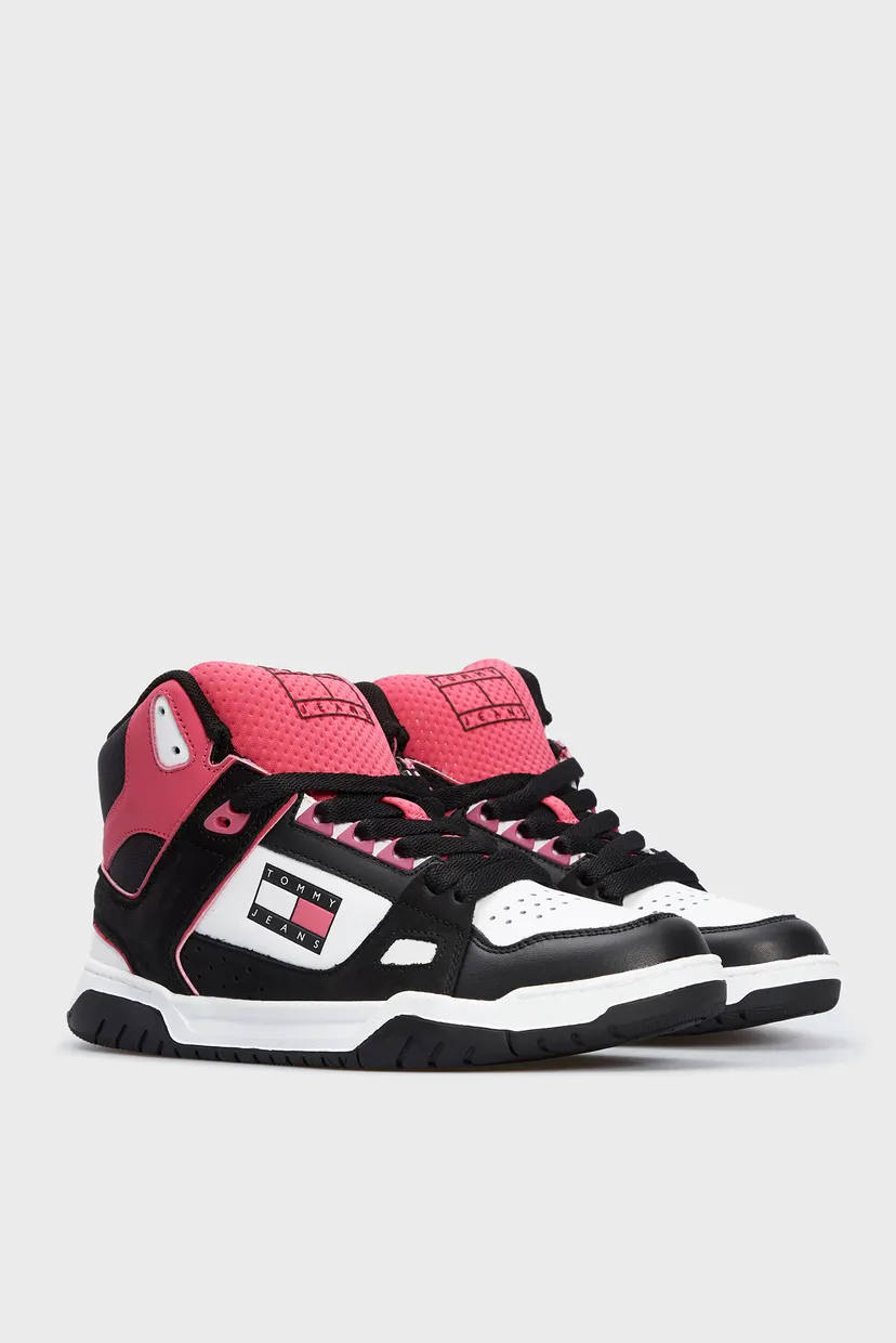 Жіночі шкіряні кросівки TOMMY JEANS WMN SKATE MID 3