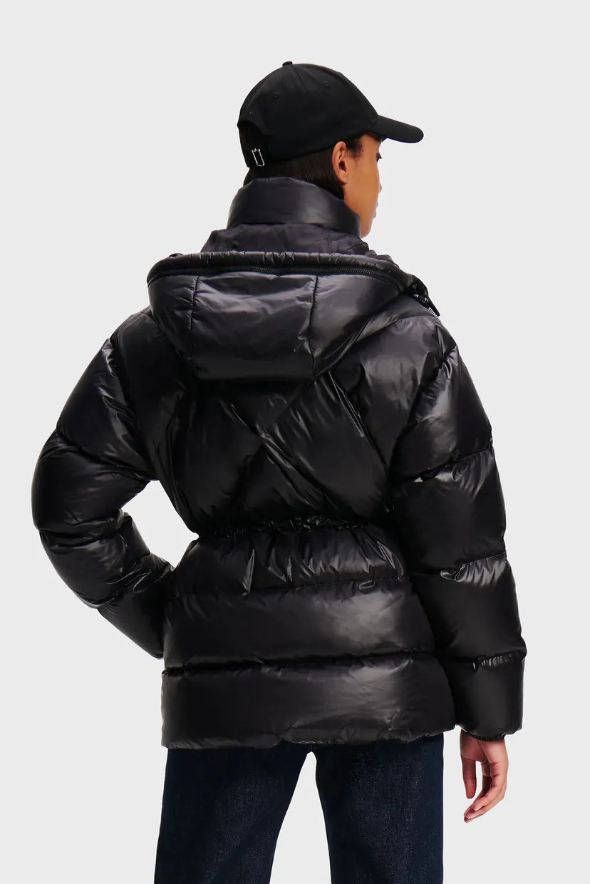 Жіноча чорна куртка PUFFER JACKET Karl Lagerfeld 246W1510 — MD-Fashion