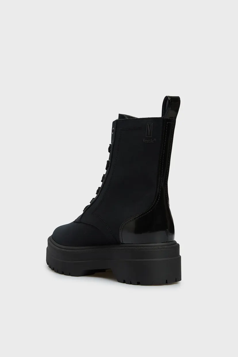 Жіночі чорні черевики FLAG VENTILE LACE UP BOOT 3